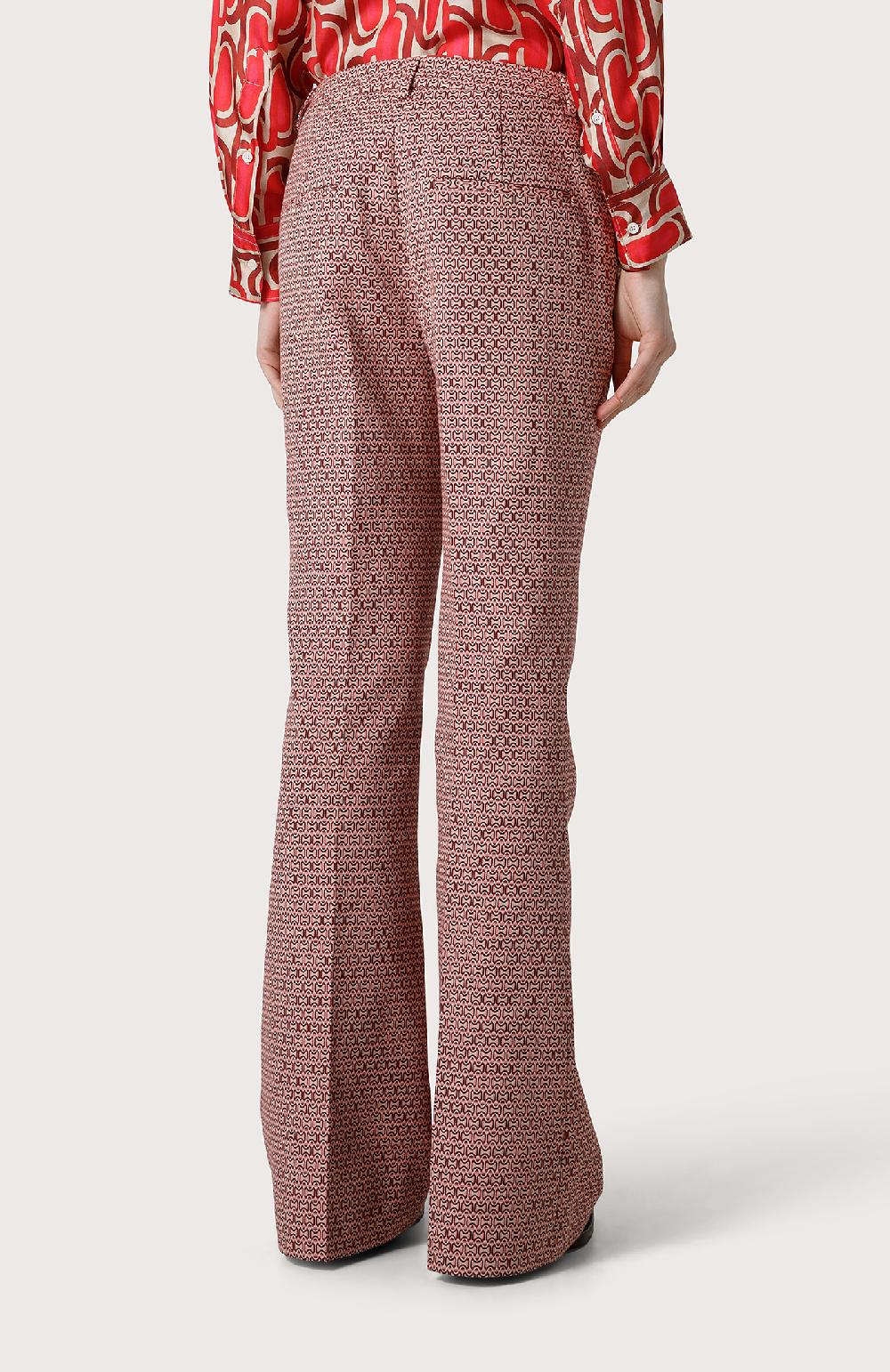 Seventy Pantalone Stretch Mini Flare - Col. Rosa