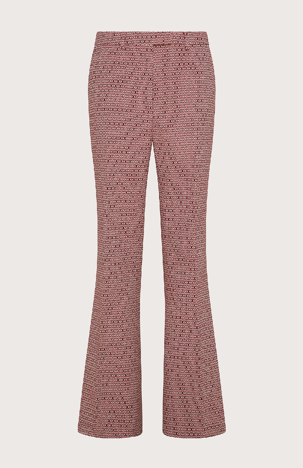 Seventy Pantalone stretch mini flare - Col. Rosa