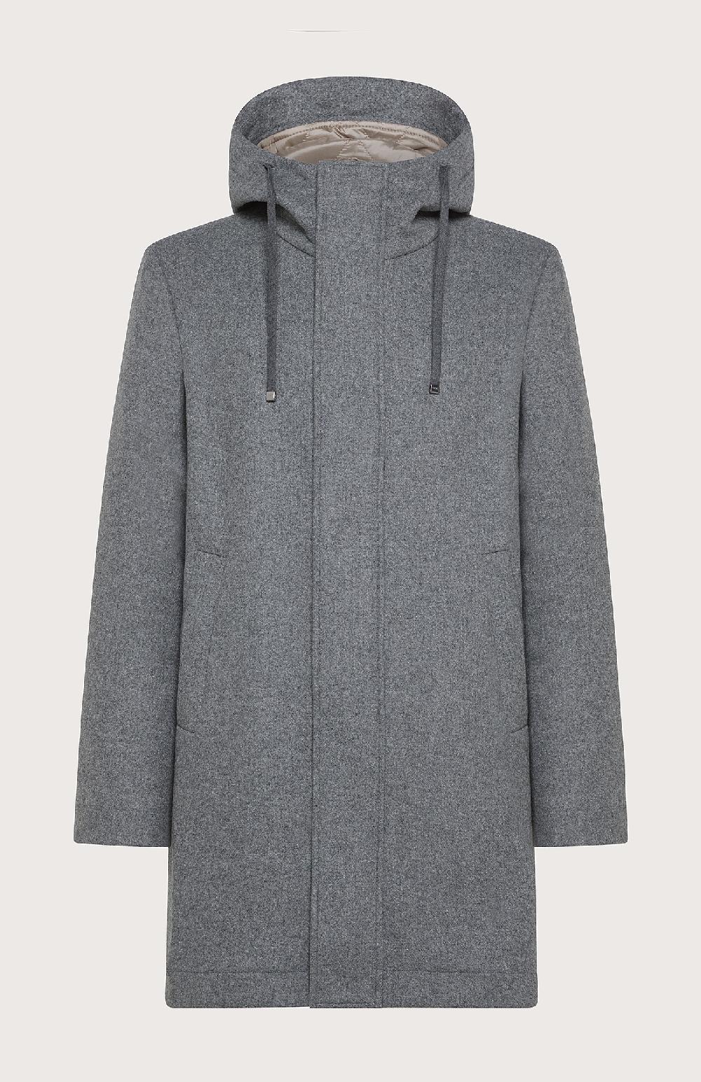 Seventy Parka imbottito - Col. Grigio