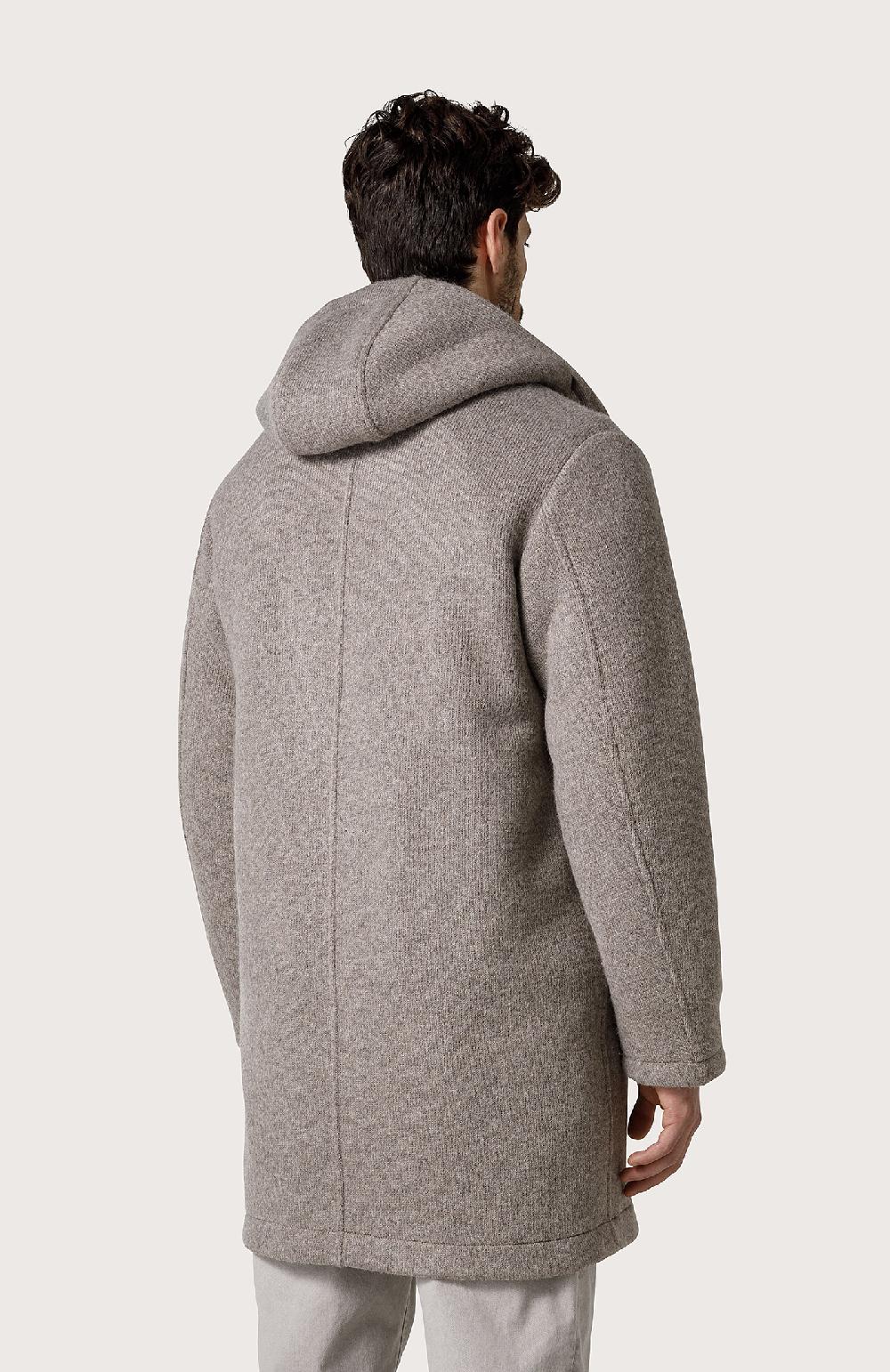 Seventy Parka In Tessuto Mélange - Col. Marrone