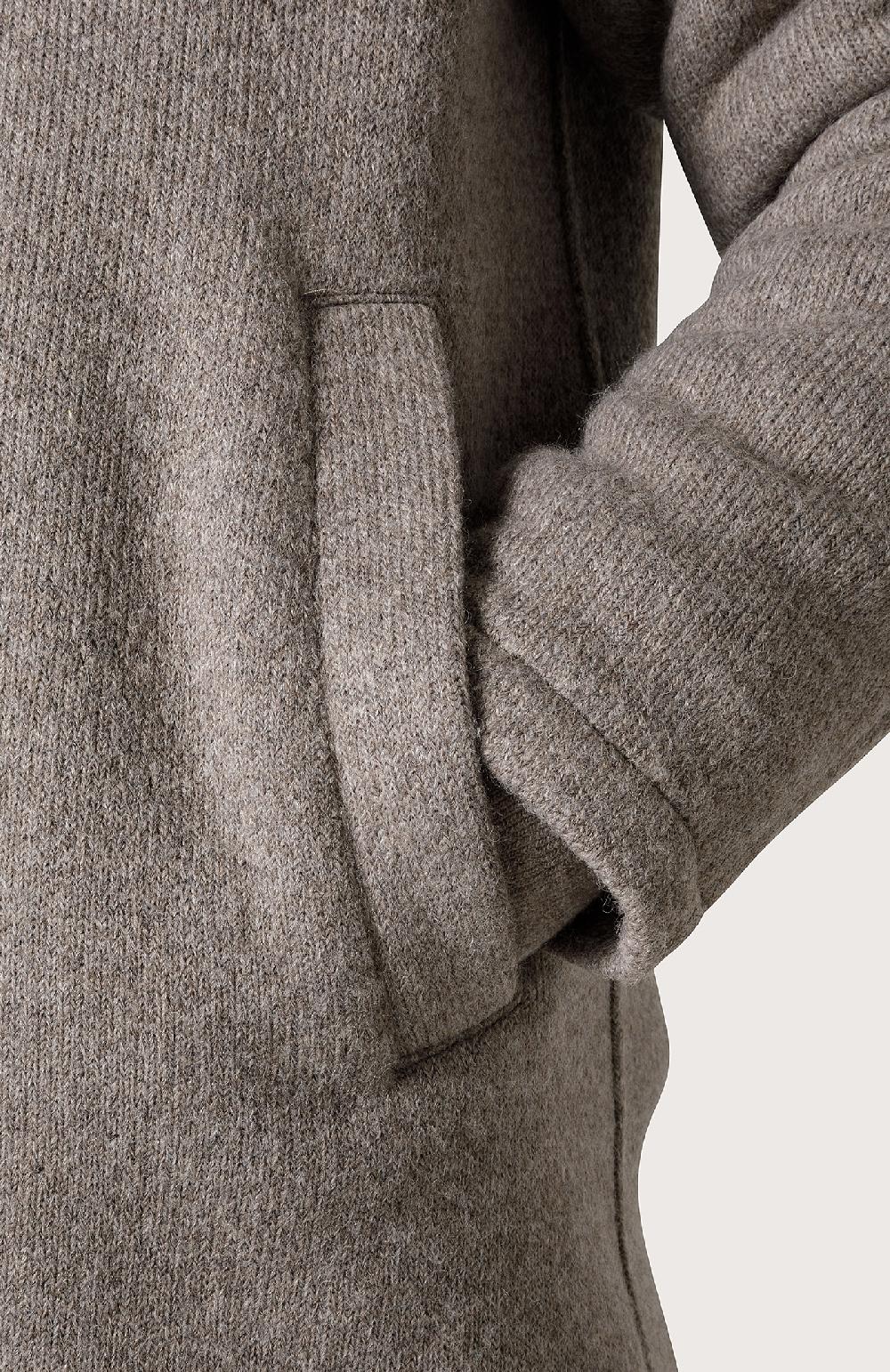 Seventy Parka In Tessuto Mélange - Col. Marrone