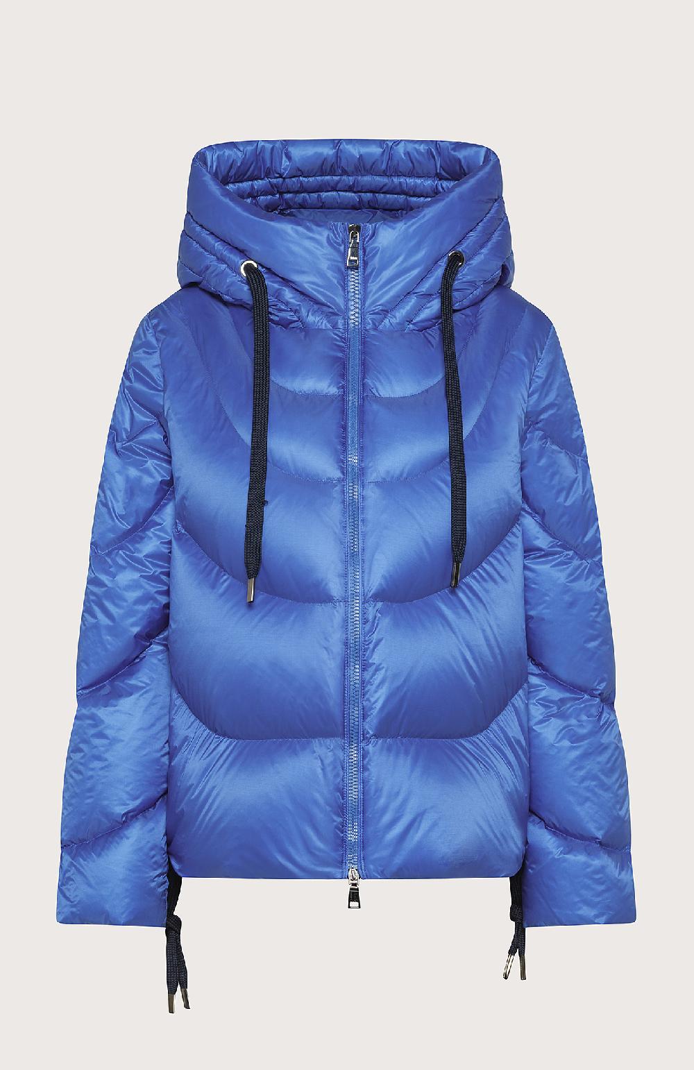 Seventy Piumino con doppia coulisse - Col. Blu