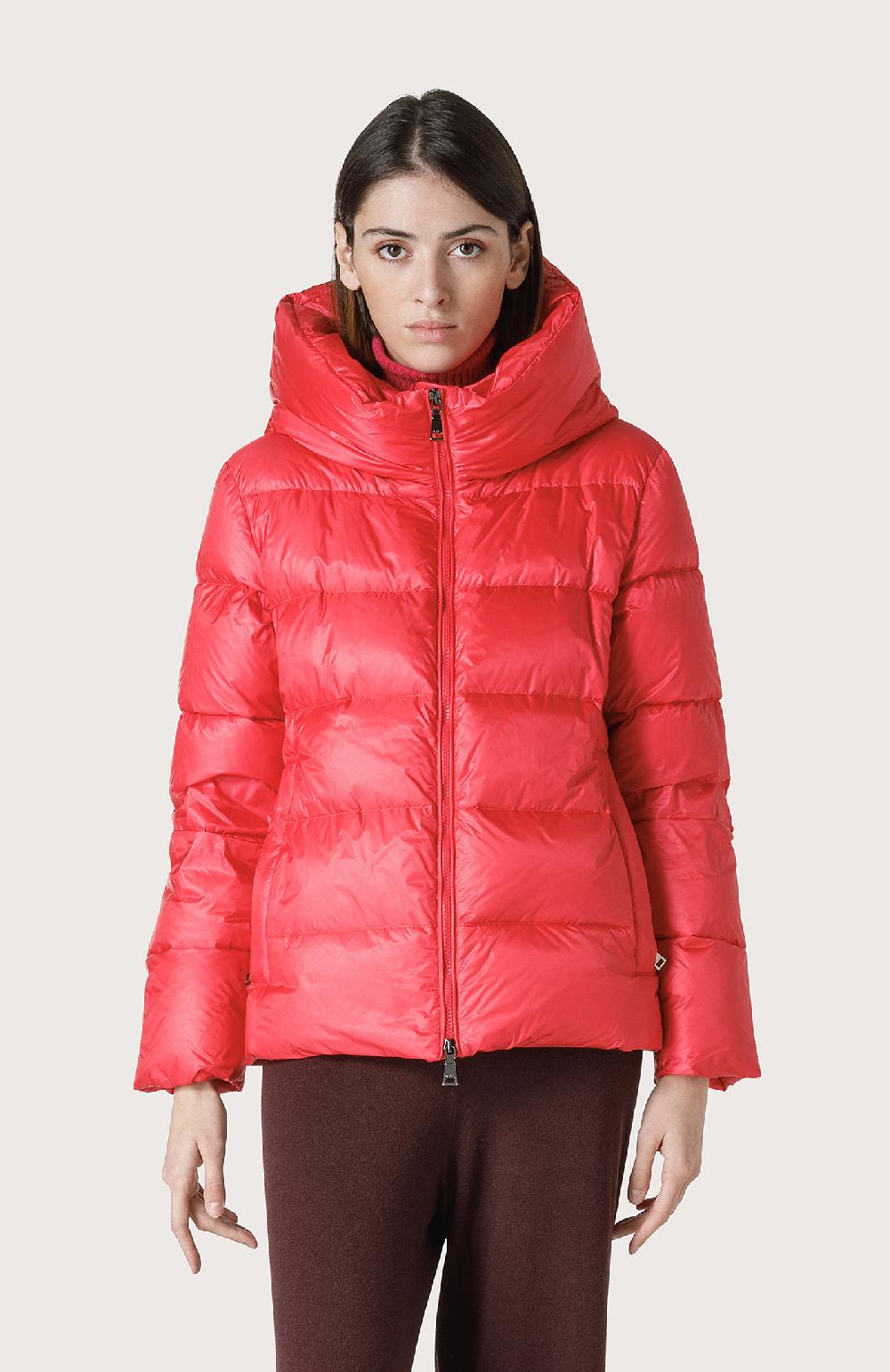 Seventy Piumino Con Maxi Collo - Col. Rosso