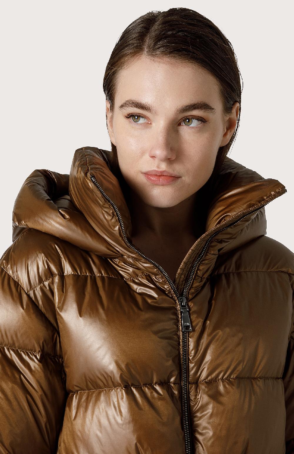 Seventy Piumino Lucido - Col. Marrone