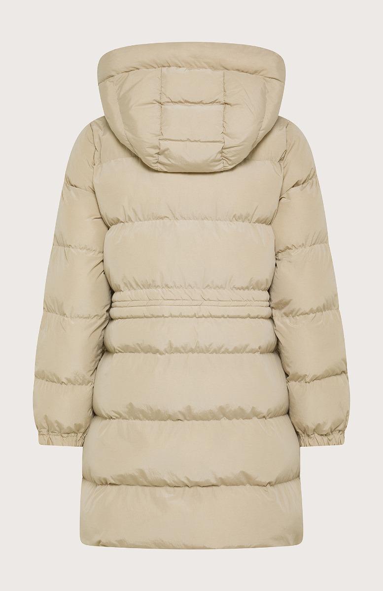 Seventy Piumino Lungo Con Cappuccio - Col. Neutro