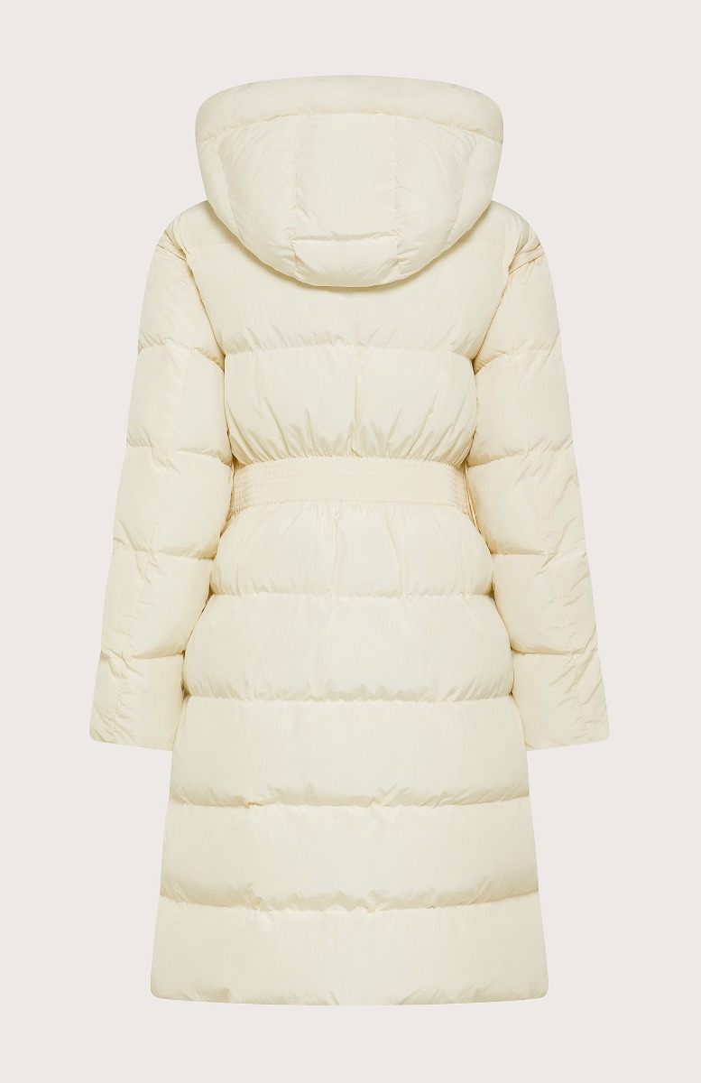 Seventy Piumino Lungo Con Cappuccio - Col. Neutro