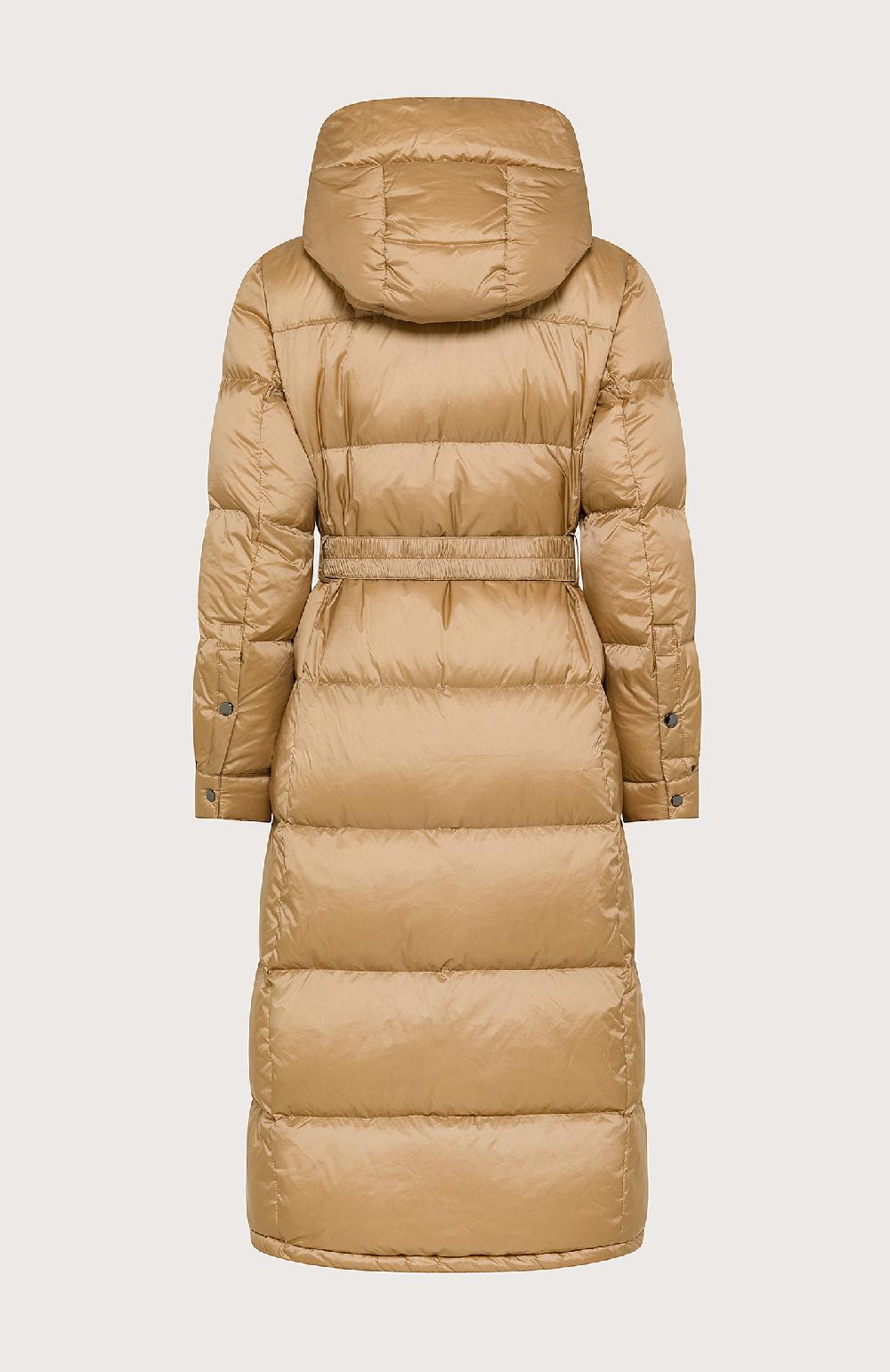 Seventy Piumino Lungo Con Cappuccio - Col. Neutro