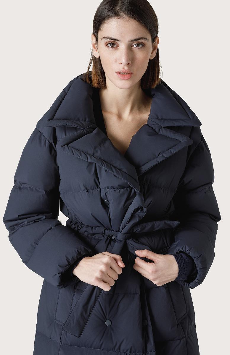 Seventy Piumino Trapuntato Lungo - Col. Blu