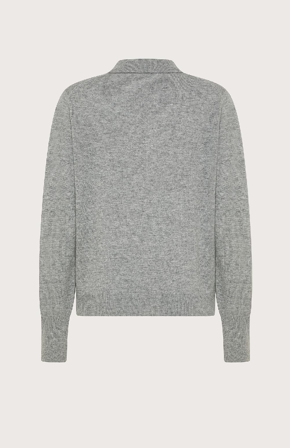 Seventy Polo In Lana Cashmere - Col. Grigio