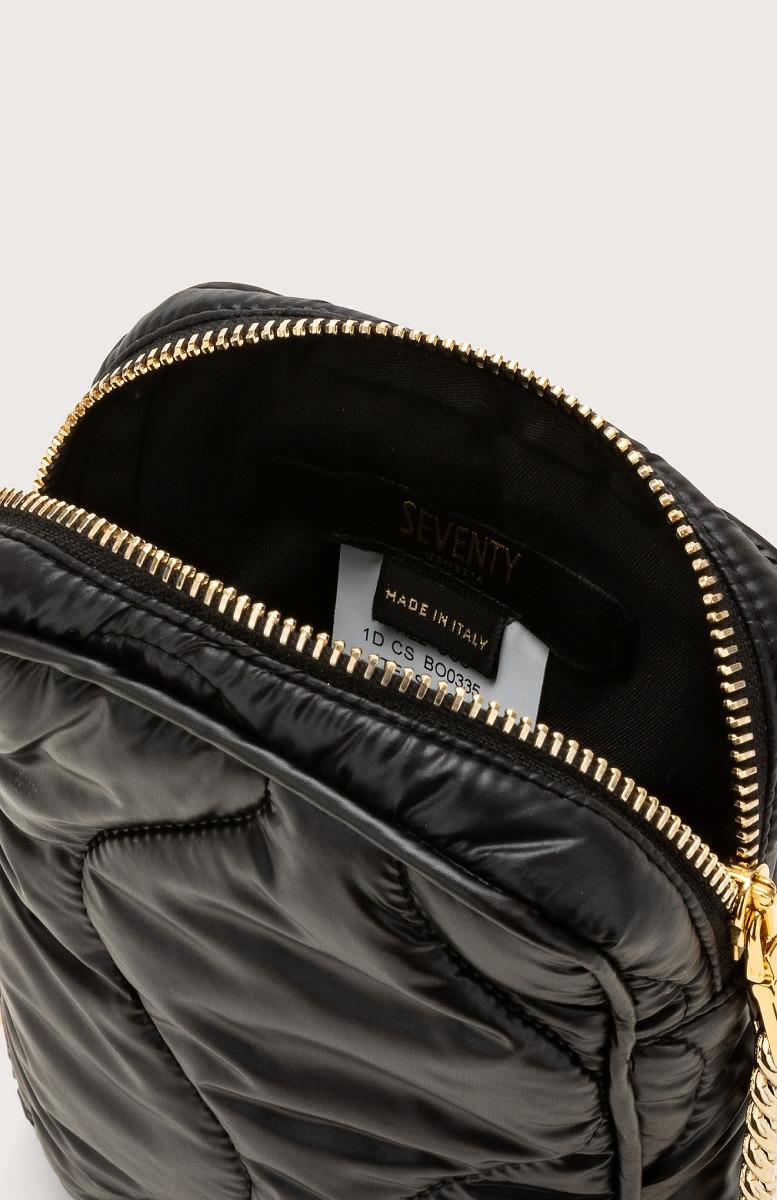 Seventy Porta Cellulare Trapuntato - Col. Nero