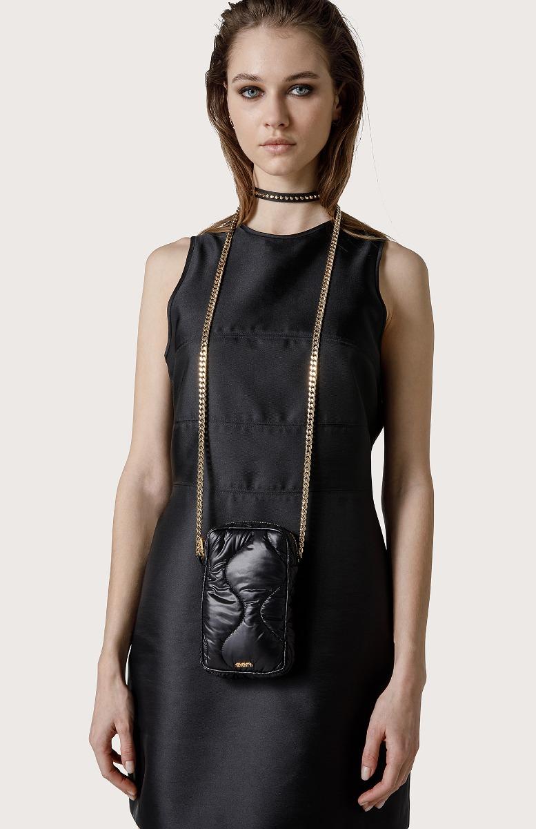 Seventy Porta Cellulare Trapuntato - Col. Nero