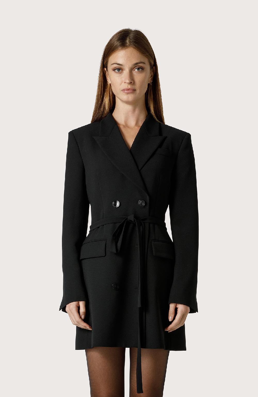 Seventy Robe Manteau Stretch - Col. Nero