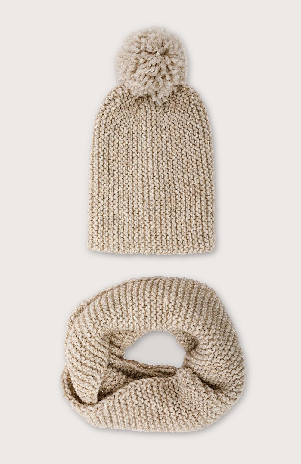 Seventy Set berretto - sciarpa - Col. Neutro