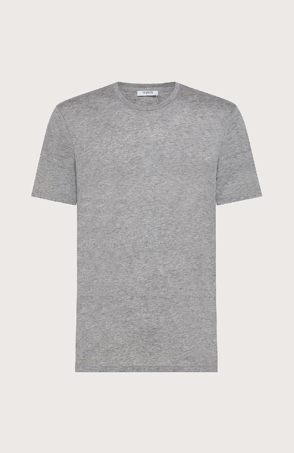 Seventy T-shirt girocollo mezza manica - Col. Grigio