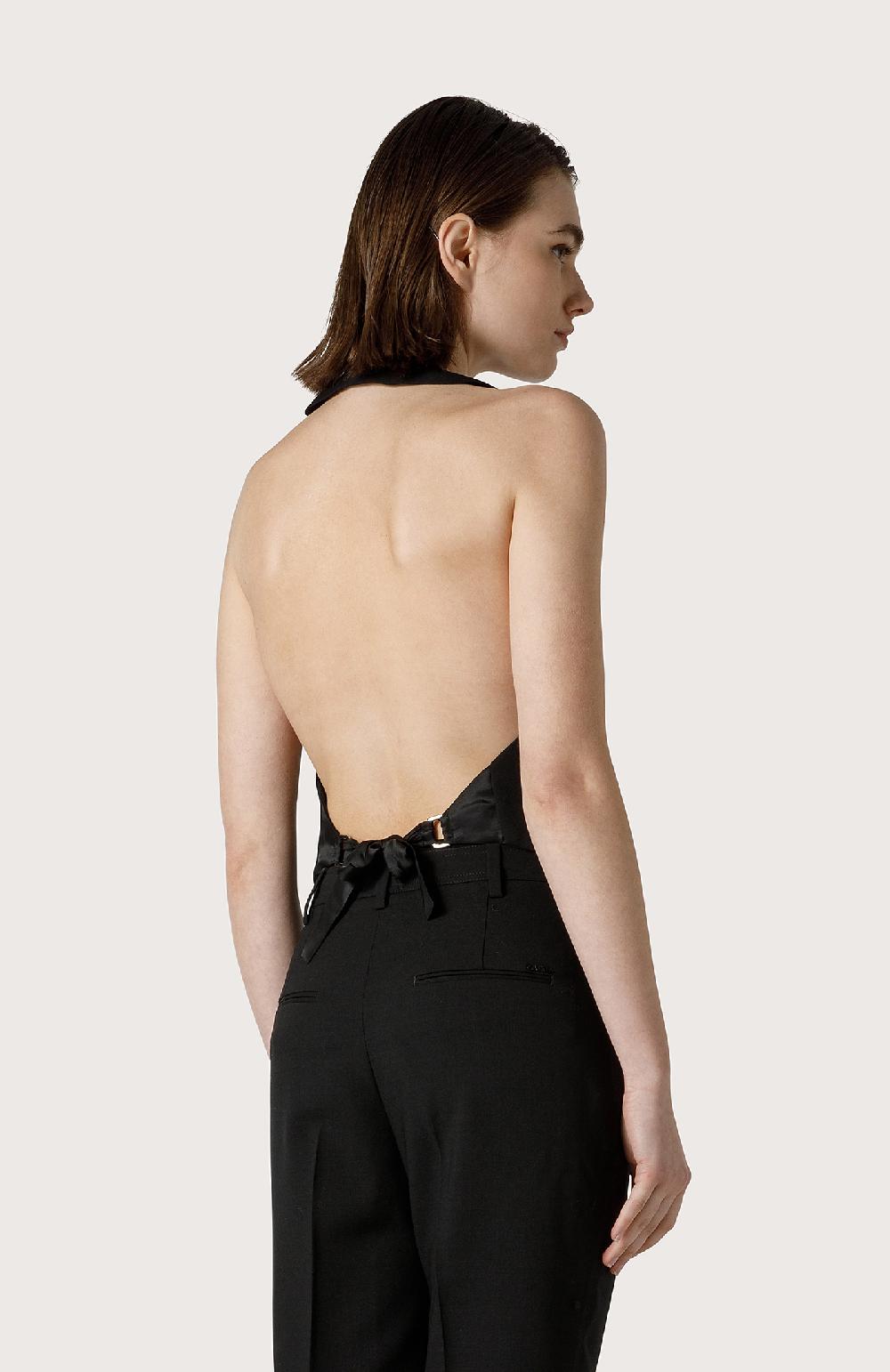 Seventy Top A Gilet - Col. Nero