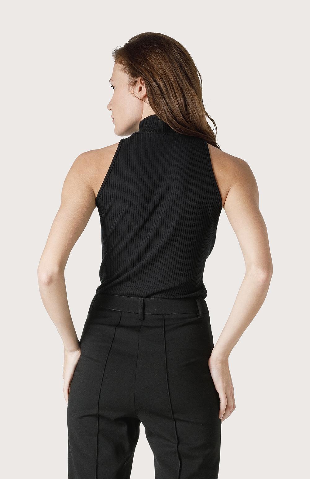 Seventy Top Collo Alto A Coste - Col. Nero