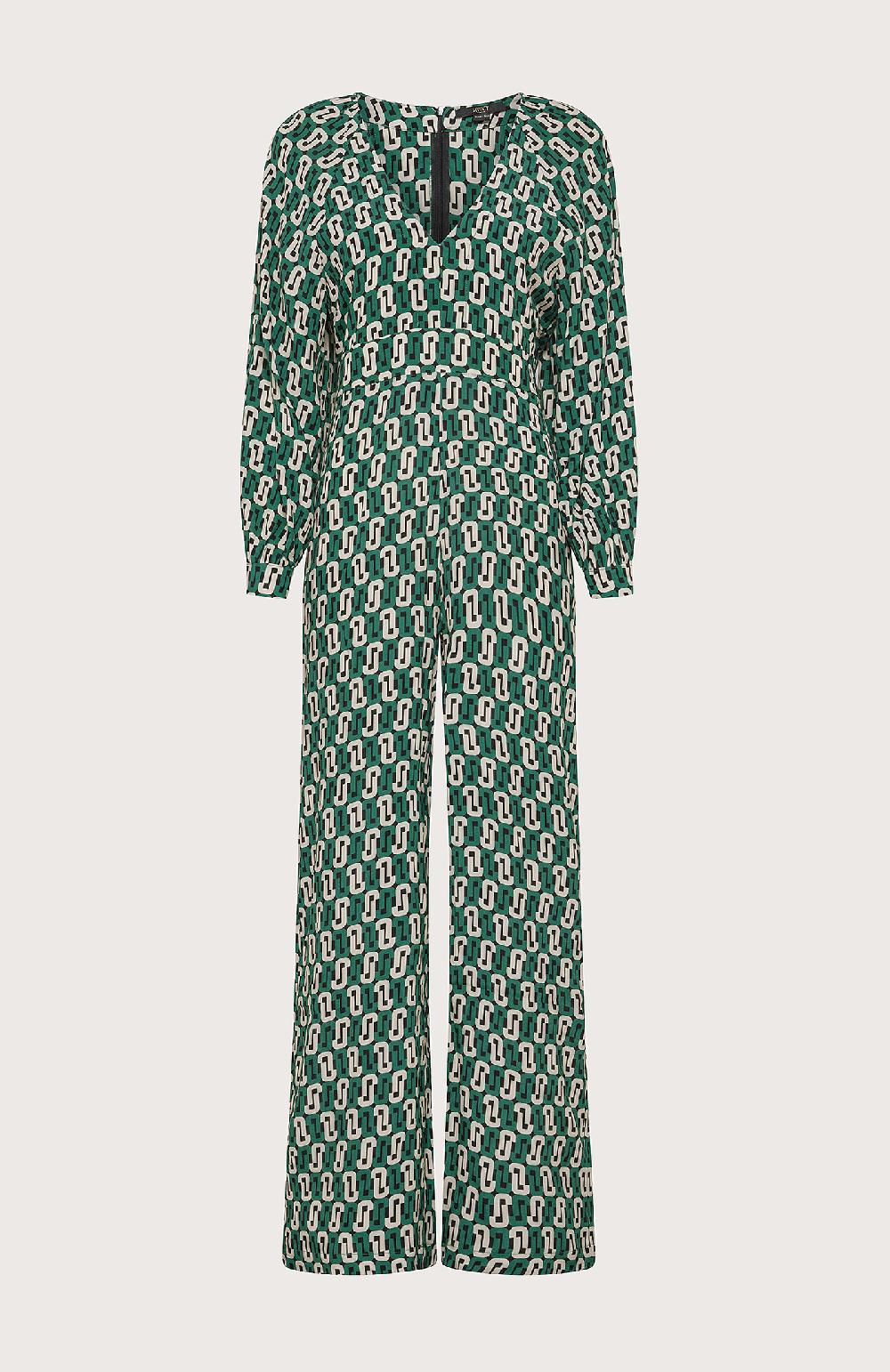 Seventy Tuta con scollo a V - Col. Verde