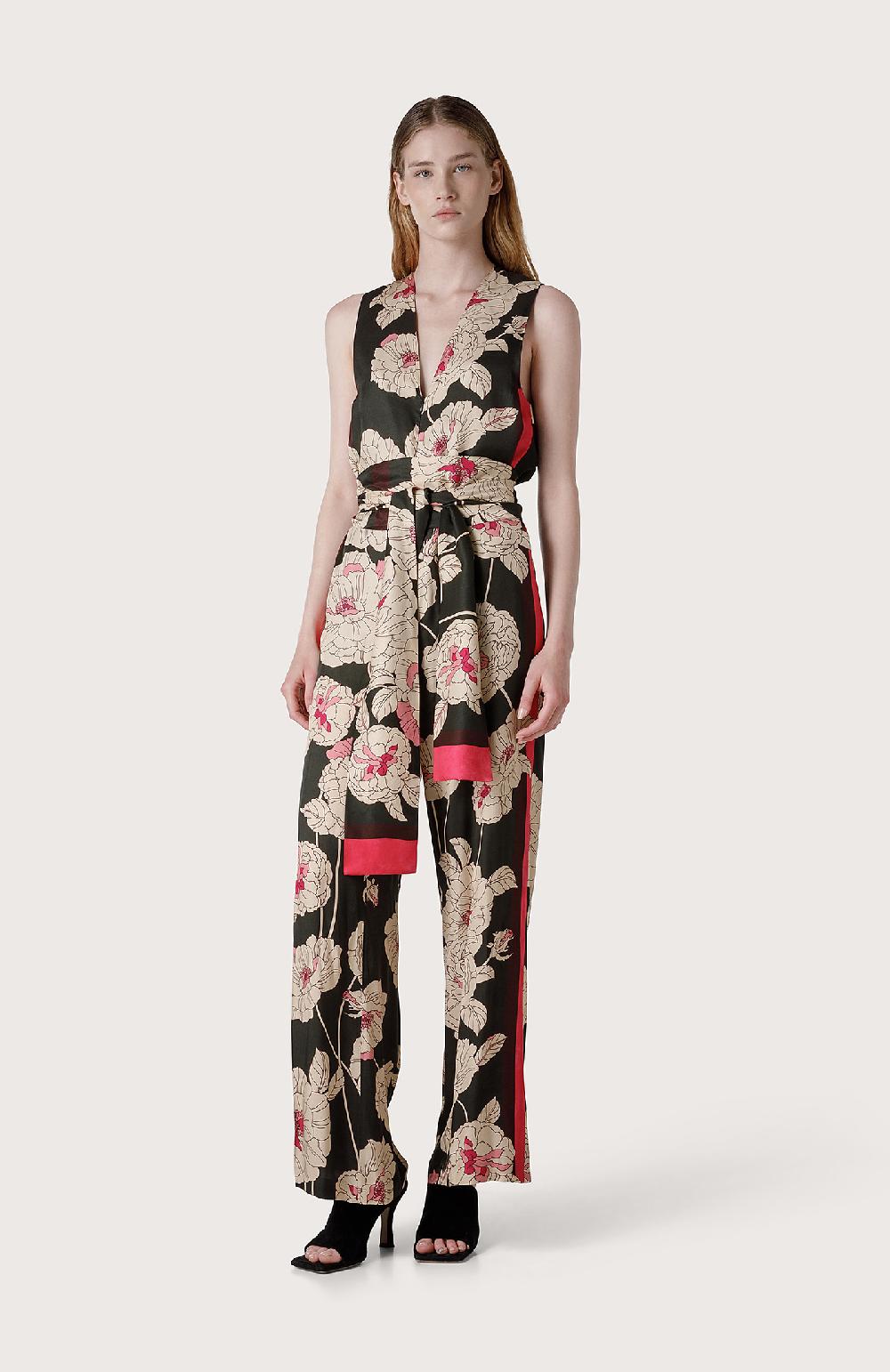 Seventy Tuta Jumpsuit Con Fusciacca - Col. Nero