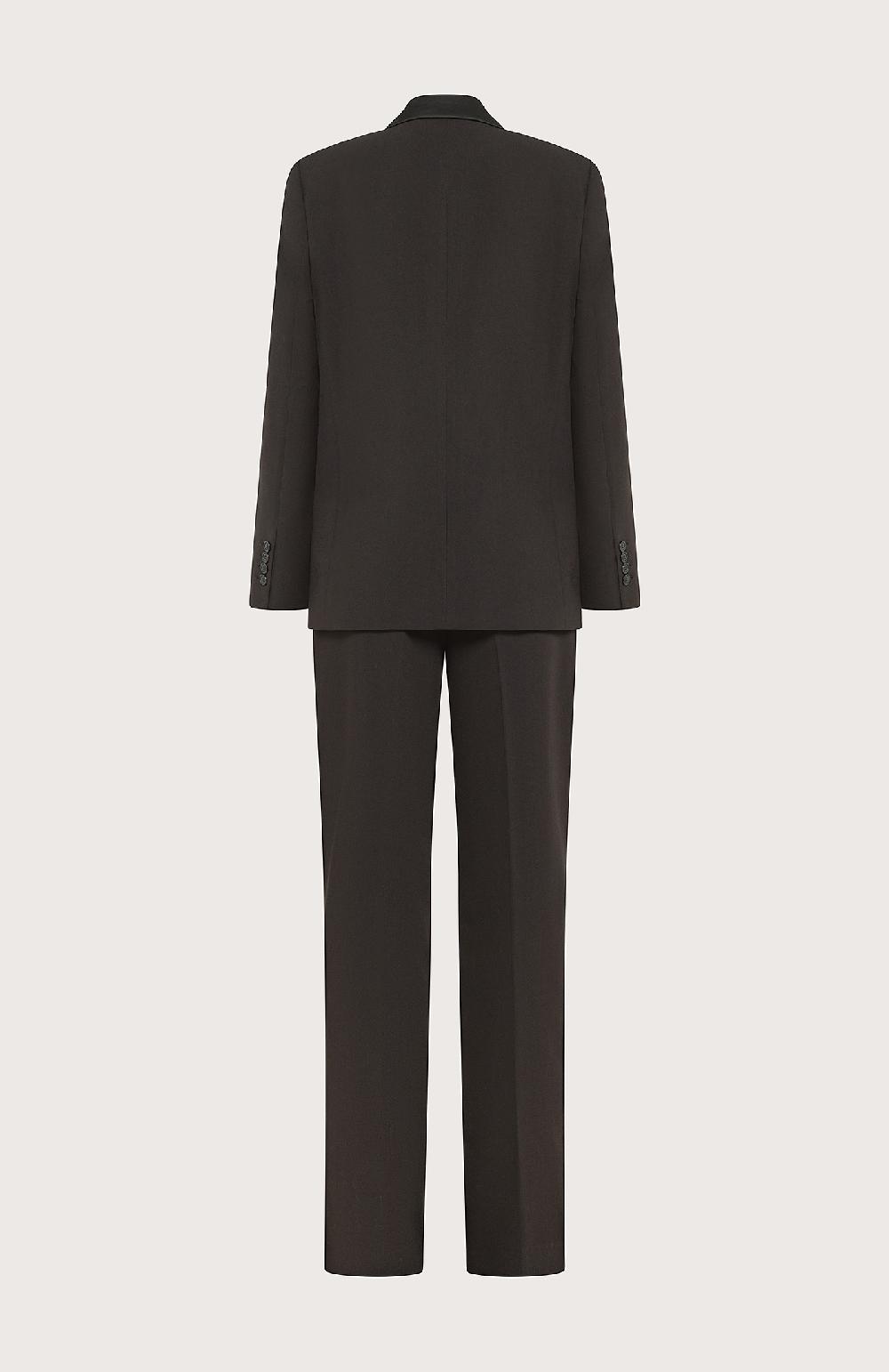 Seventy Tailleur Composto Da Pantalone Dritto Slim E Giacca Monopetto - Col. Nero