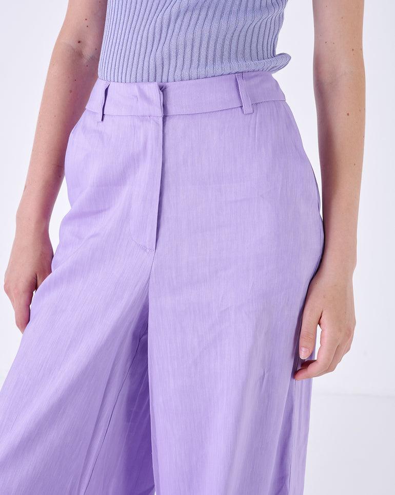 Silvian Heach Pantaloni Ampi Con Cintura E Passanti