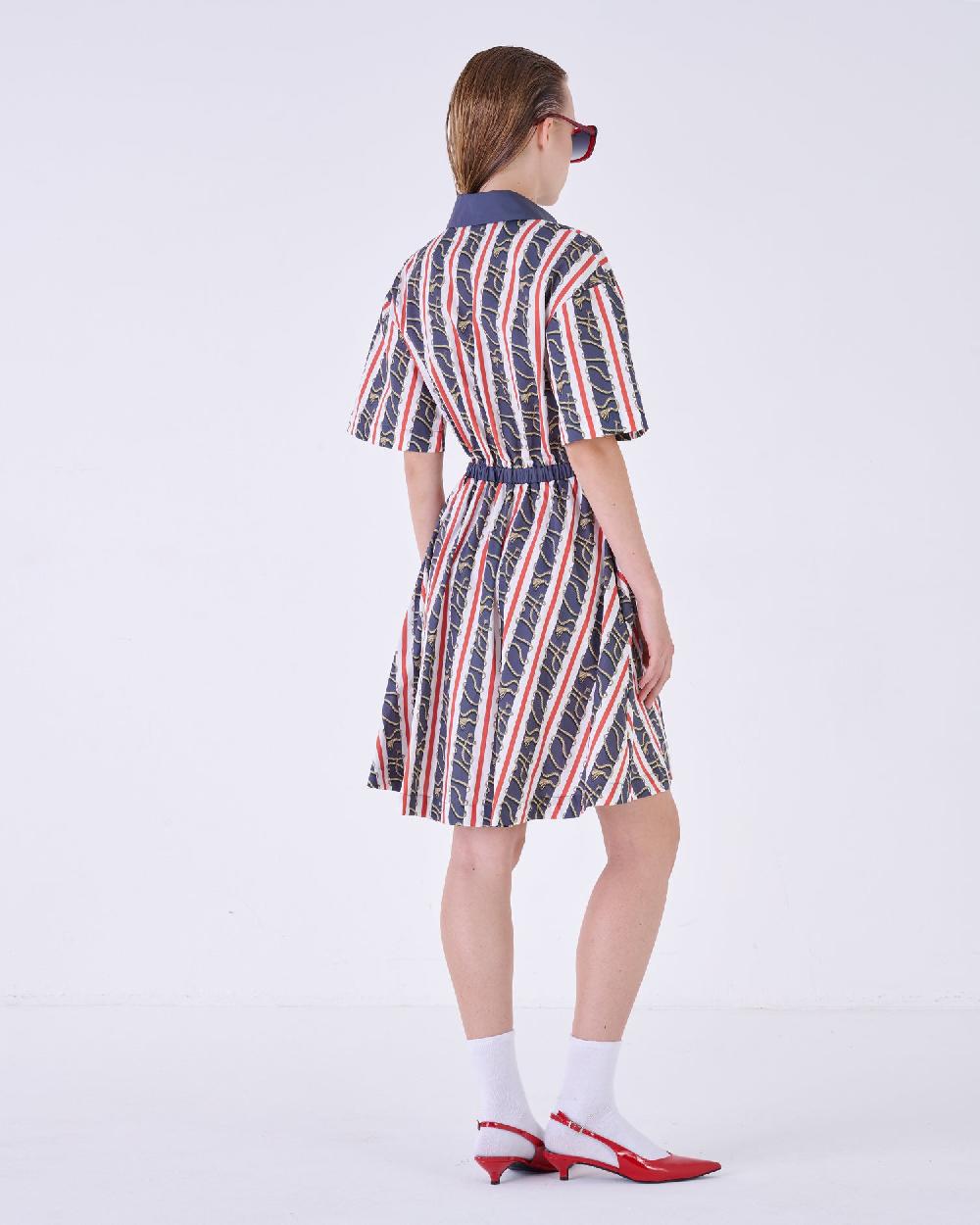 Silvian Heach Abito Chemisier A Fantasia