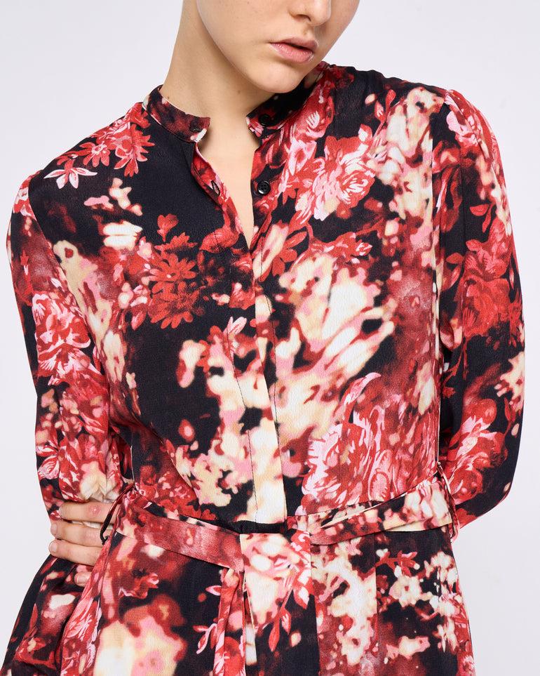 Silvian Heach Abito Chemisier Floreale