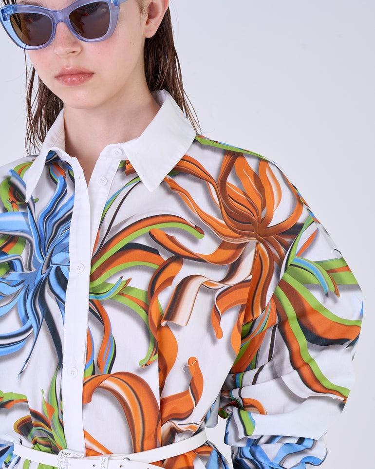 Silvian Heach Abito Chemisier Floreale