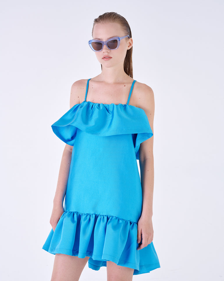 Silvian Heach Abito Con Balze