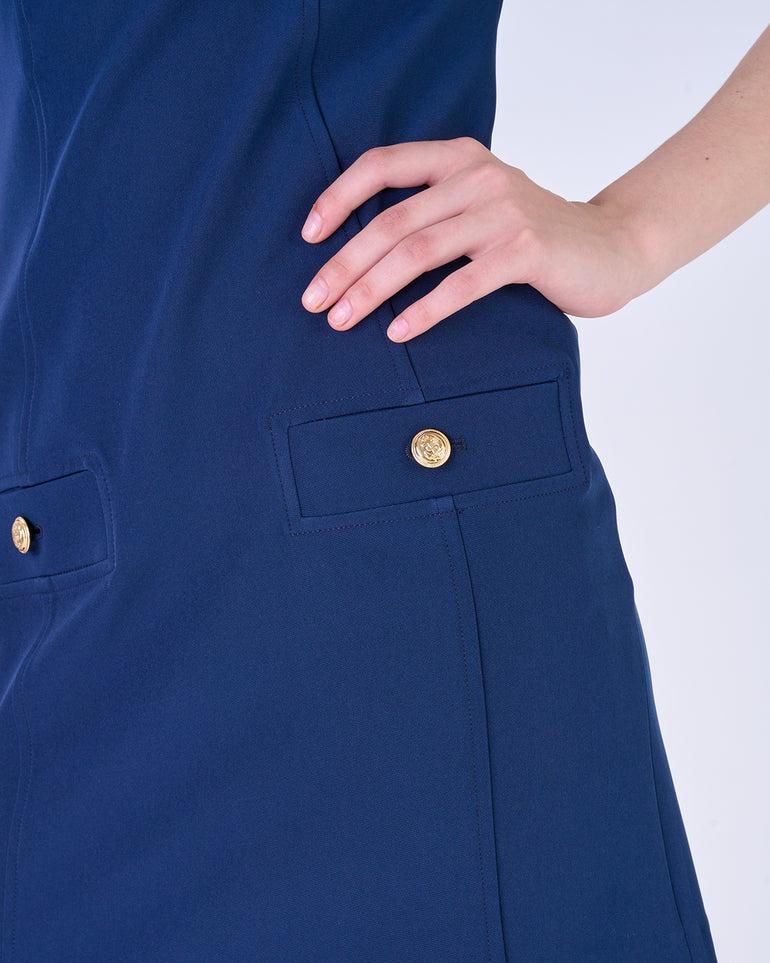 Silvian Heach Abito Con Bottoni Decorativi