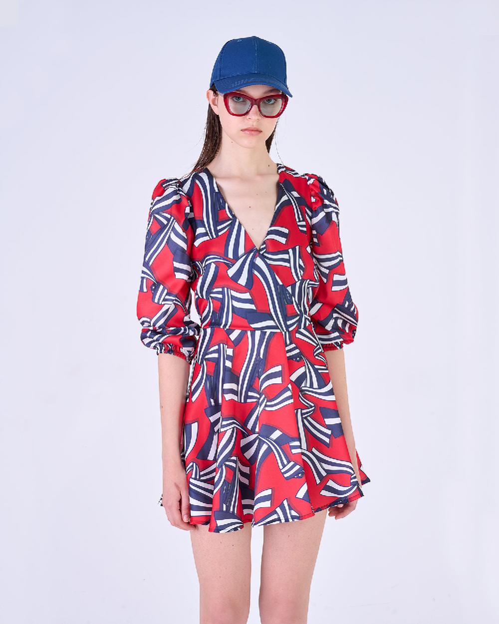 Silvian Heach Abito Corto A Fantasia