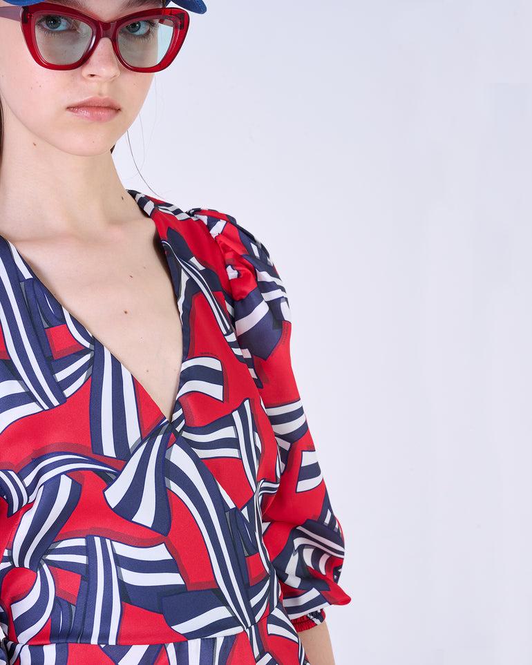 Silvian Heach Abito Corto A Fantasia