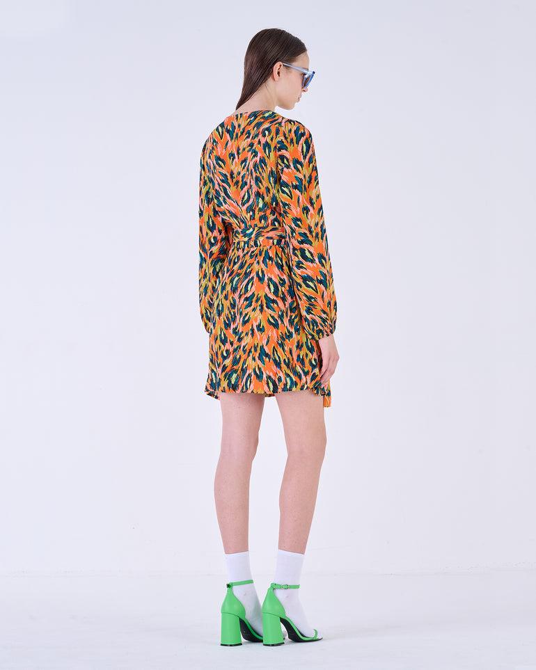 Silvian Heach Abito Corto Maculato