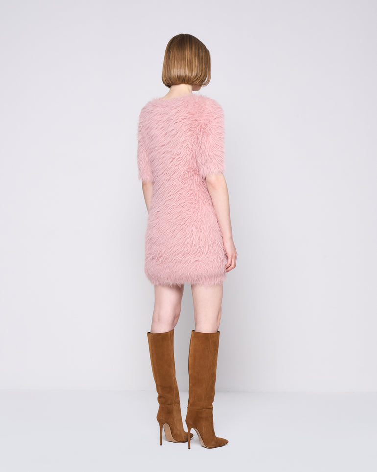 Silvian Heach Abito Faux Fur