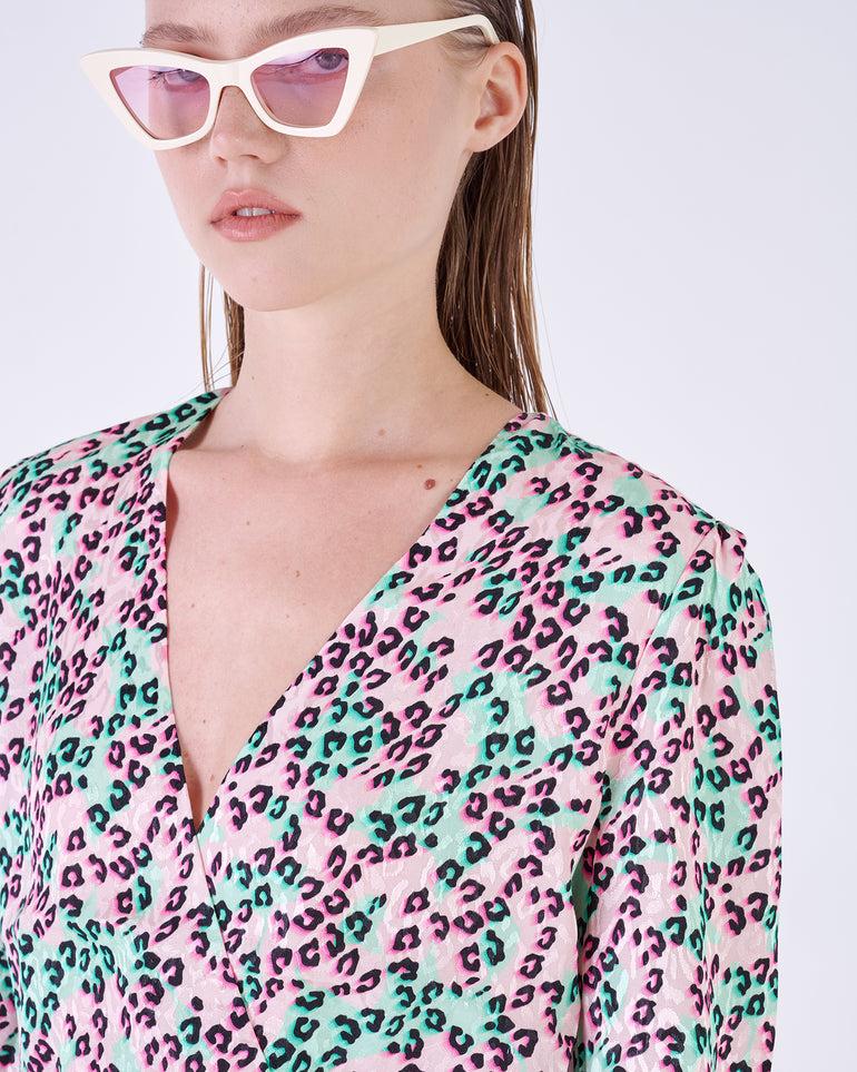 Silvian Heach Abito Leopardato