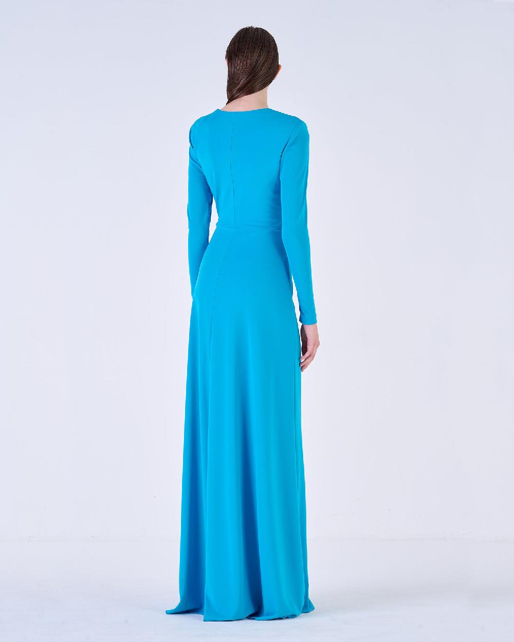 Silvian Heach Abito Lungo Drappeggiato