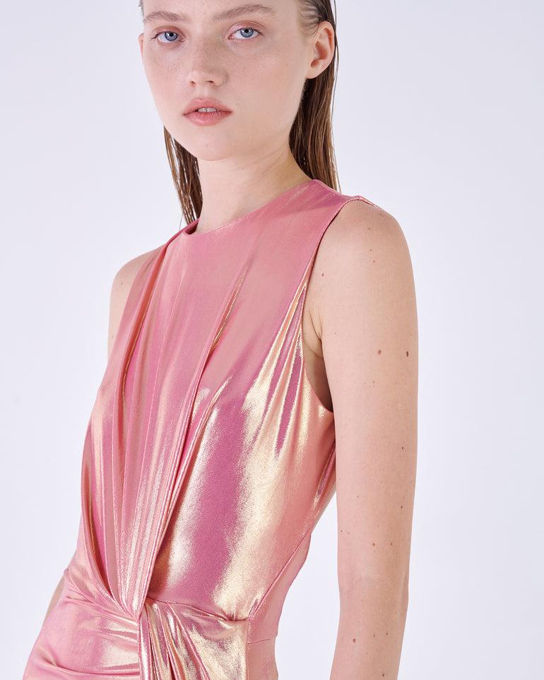 Silvian Heach Abito Lungo Drappeggiato