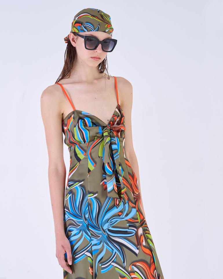 Silvian Heach Abito Lungo Stampato