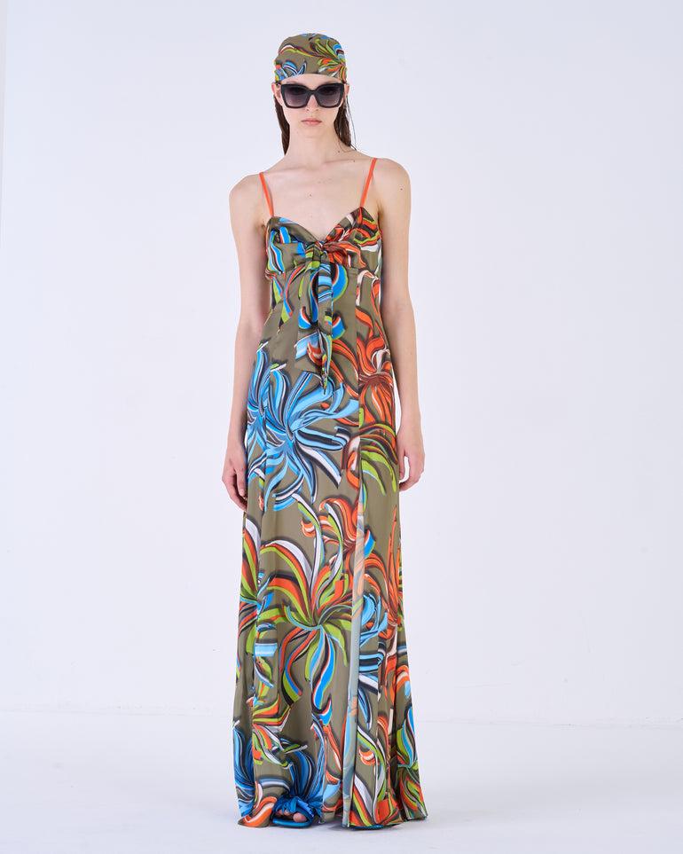 Silvian Heach Abito lungo stampato