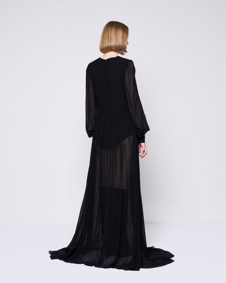 Silvian Heach Abito Lungo Velato