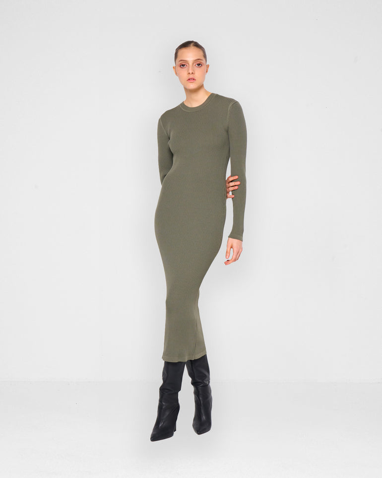 Silvian Heach Abito midi a coste