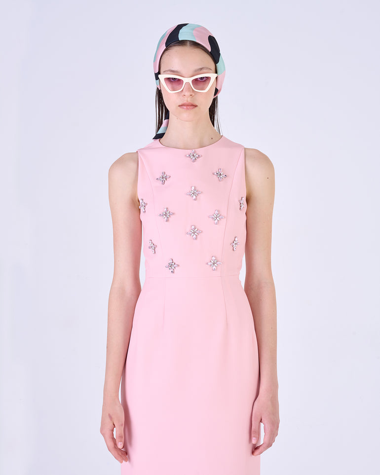 Silvian Heach Abito Midi Con Applicazioni