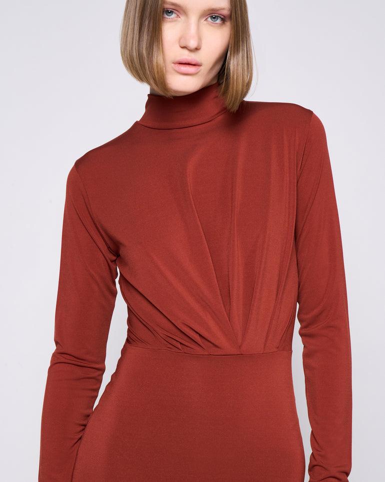 Silvian Heach Abito Midi Con Drappeggio