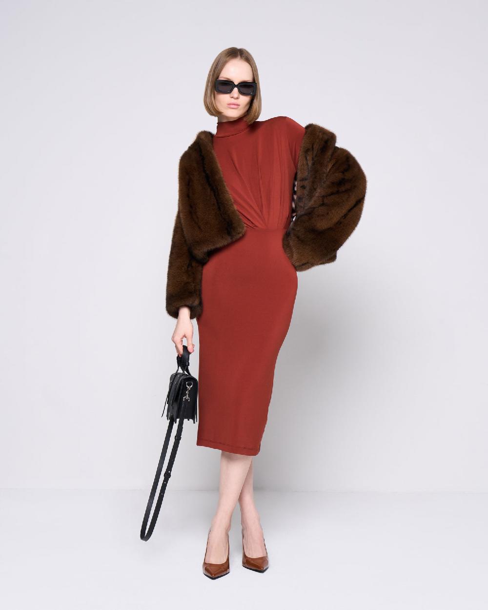 Silvian Heach Abito Midi Con Drappeggio