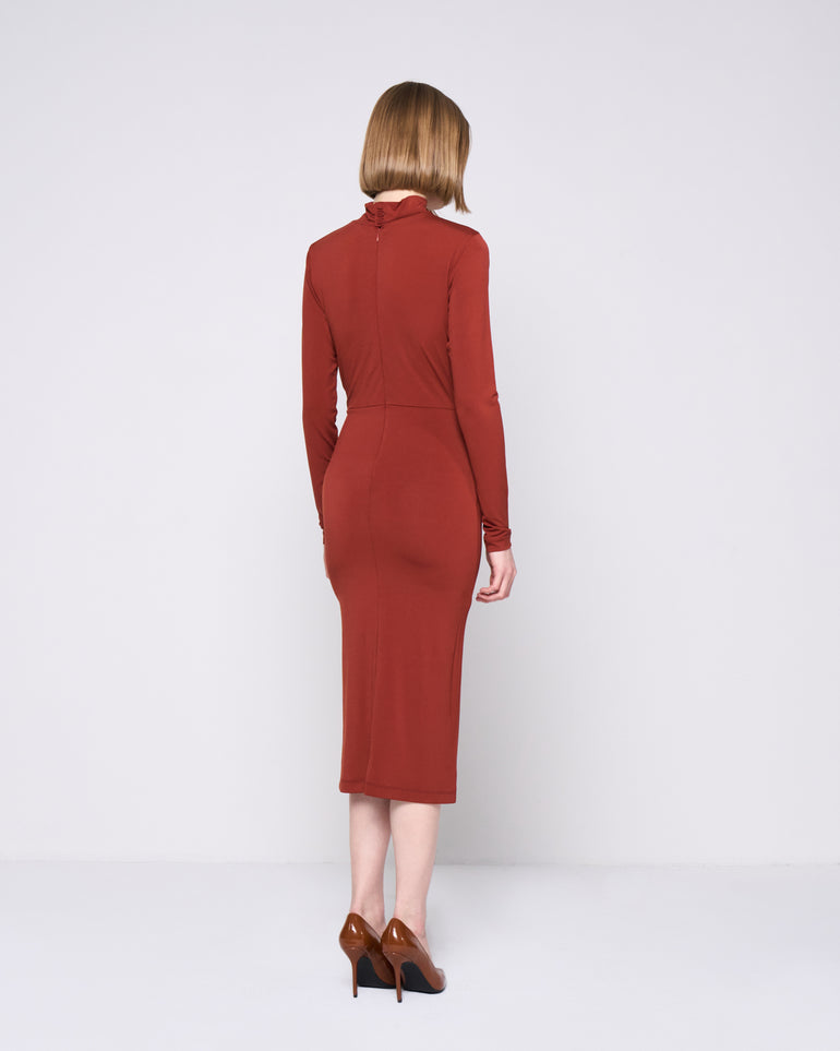 Silvian Heach Abito Midi Con Drappeggio