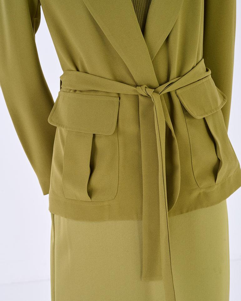 Silvian Heach Blazer Con Cintura Da Annodare