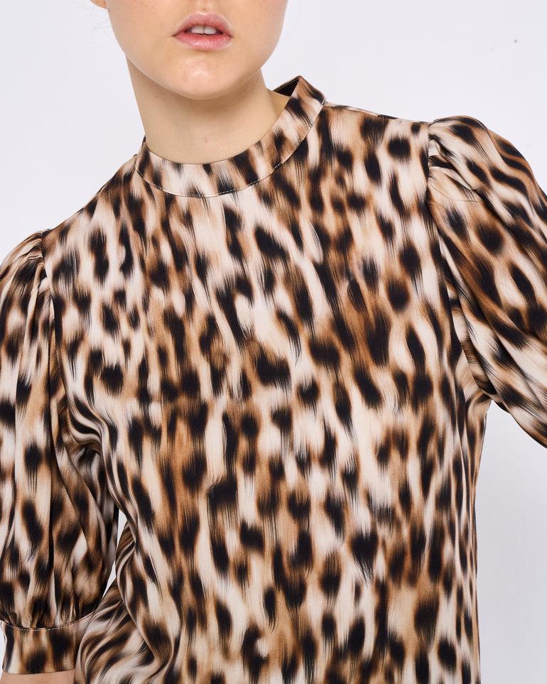 Silvian Heach Blusa Leopardata