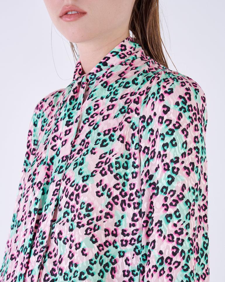 Silvian Heach Blusa Leopardata
