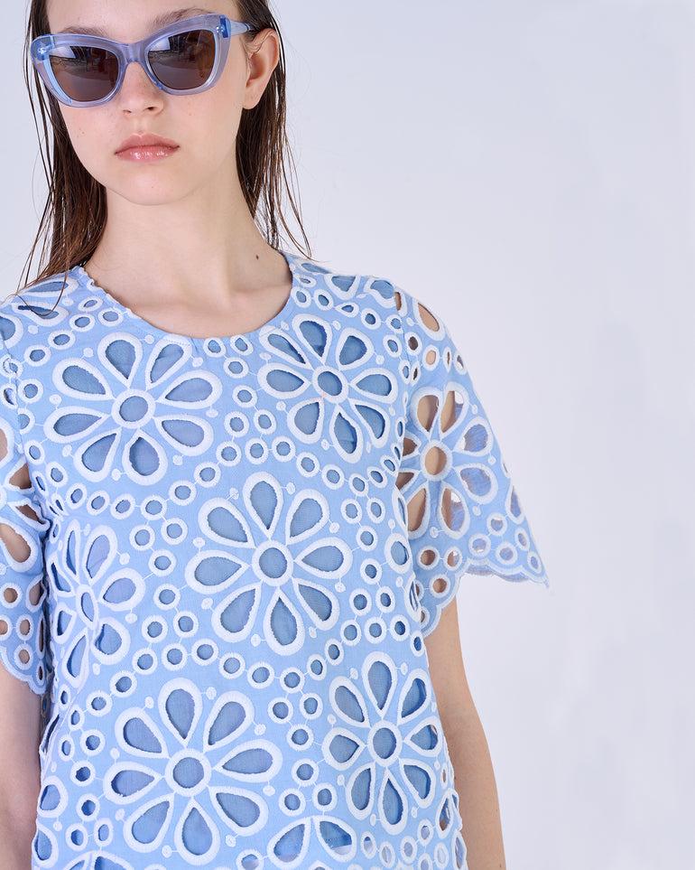 Silvian Heach Blusa Traforata A Fiori