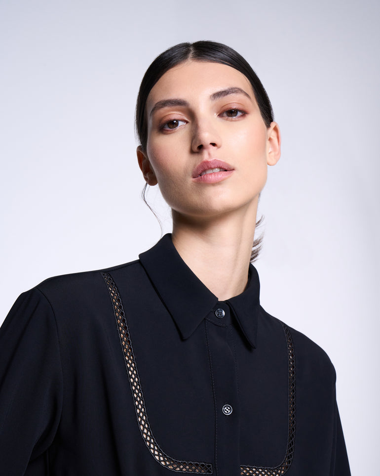 Silvian Heach Camicia Con Dettagli Traforati