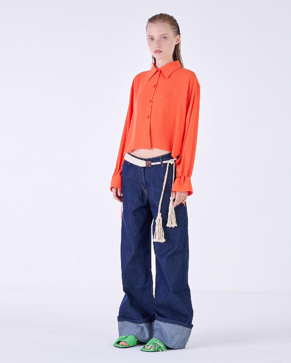 Silvian Heach Camicia Con Maniche A Campana